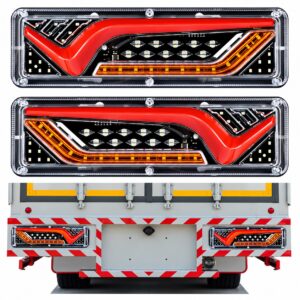 JUEGO DE 2 STOPS TRASEROS DE LUJO - UNIVERSALES