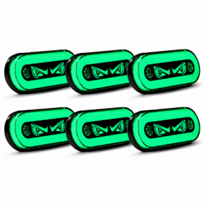 JUEGO DE 6 LUCES LATERALES DE FLASHEO